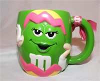 Green M&M Easter Egg Coffee Mug