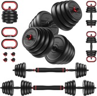 FEIERDUN Adjustable Dumbbells  70 lbs Set