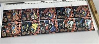 Proof Sheet of 10 NASCAR 3D photos from 1989 to