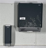 Soap and Electronic Paper Towel Dispenser