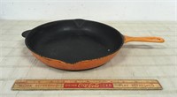 ENAMELED CAST IRON SKILLET- MADE IN FRANCE