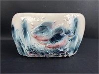 Vintage Ceramic Goldfish Fish Planter