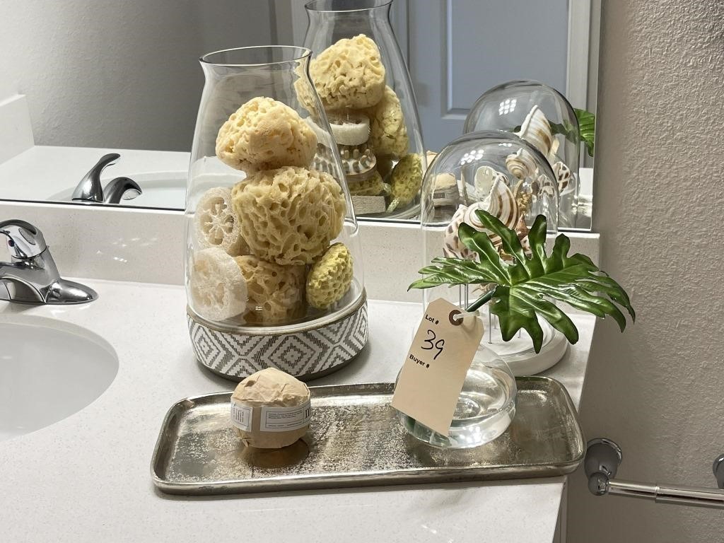 9PC BATH ITEMS