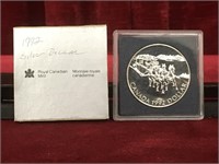 1992 Kingston Stagecoach Canada Silver Dollar