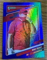 2021#RP170 Mike Trout Donruss Rapture Rookie