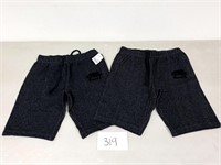 2 New Men's Roots Sweatshort Shorts - Size XS