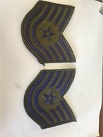 Pair of military patches
