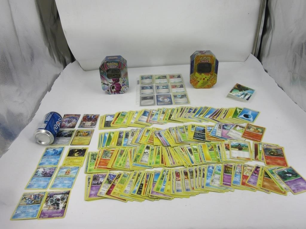 Plusieurs cartes Pokémon