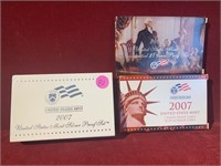 2007 US MINT SILVER PROOF SET