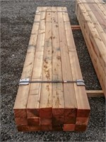 4"x4"x8' Western Red Cedar Posts