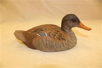Mallard duck decoy, by C. Johnson 6-12-85