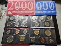 2000 US Mint Uncirculated set, 20 coins