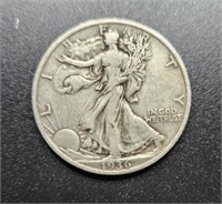 1936-P Walking Liberty Half Dollar