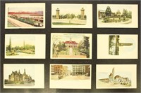 US Postcards early 1900s St Louis group, includes