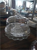 Cake plate and cover