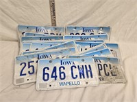 Iowa License Plates