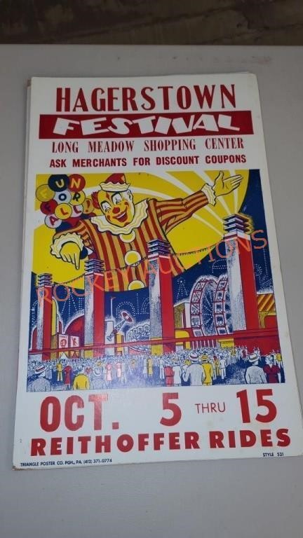 Lot of Circus Posters