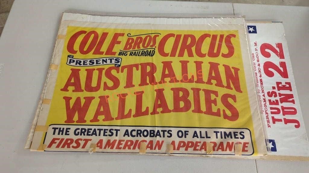 Lot of Circus Posters