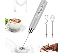 Milk Frother Handheld for Coffee, Electric Whisk