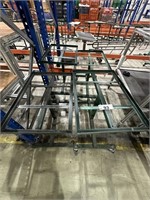 4 Mobile Adjustable Set Down Trolleys