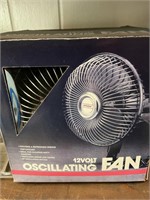 New 12 V oscillating fan