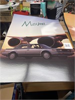 1986 Nissan advertising cardboard posters
