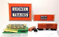 Postwar Lionel O Gauge 3656 Operating Cattle Car