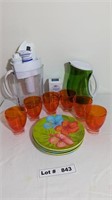 WATER FILTER PITCHERS, PLATES AND DRINKWARE