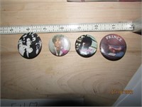 4 Prince Pins Purple Rain