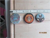 3 Grateful Dead Pins