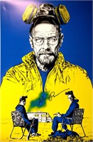 Autograph Breaking Bad Poster
