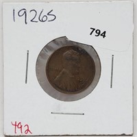 1926-S Wheat Penny
