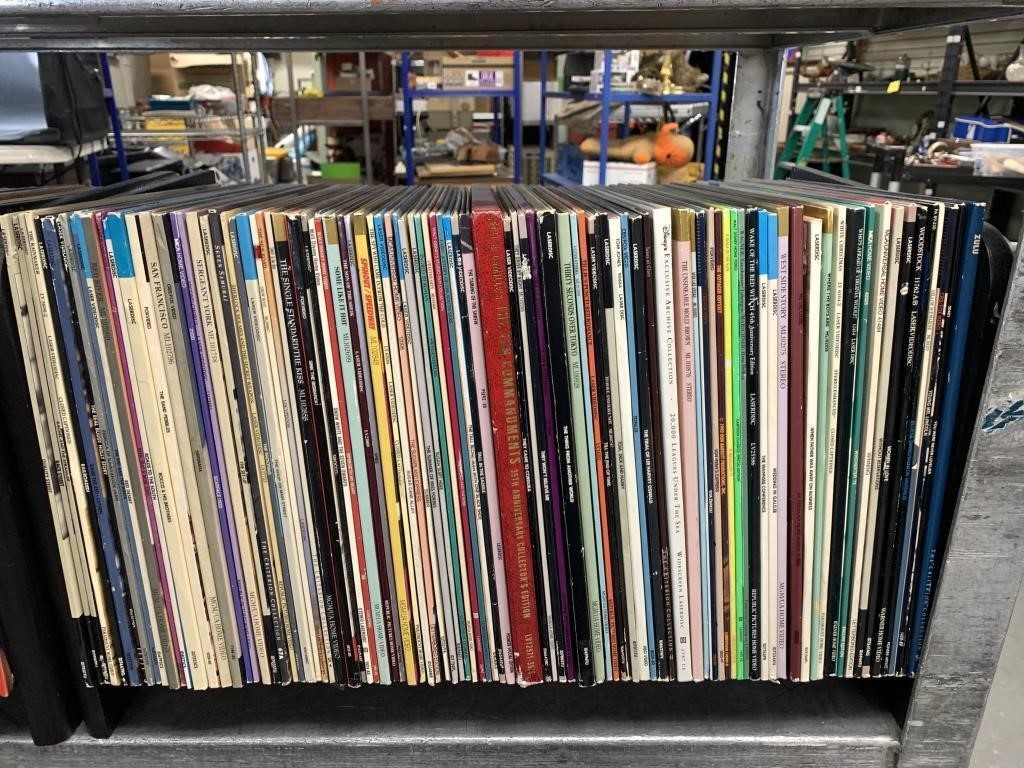 Massive laser disc collection