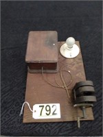 Oak Phone Ringer Box