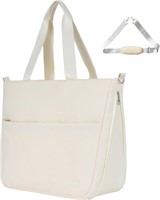 Womens Tote Bag with Zipper  Puffer Large Tote
