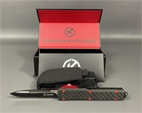 Krate Tactical Carbon Fiber OTF Knife