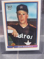 1991 Bowman Jeff Bagwell Rookie MVP Card #183