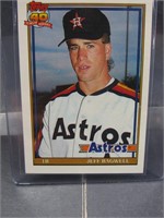 1991 Topps Jeff Bagwell Rookie Traded Card #4T