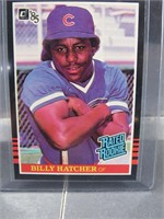 1985 Donruss Billy Hatcher Rated Rookie Card #41