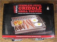 GRILL STAINLESS TOPPER FOR YOUR GRILL NIB