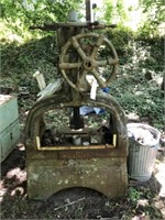 Antique Ironworker's Screw Press