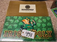 (2) Notre Dame IRISH version of Monopoly