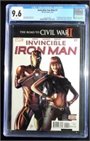 INVINCIBLE IRON MAN #7 MARVEL CGC 9.6