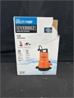 Everbilt 1/4 HP 2-in-1 Utility Pump