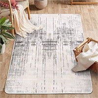 Calore Rugs Mordern Soft Abstract Distressed Area