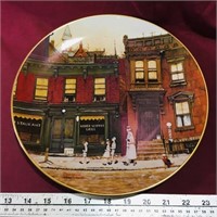 Norman Rockwell "Walking To Church" Plate