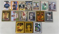 16pc Star / HOF Rookie Baseball Cards w/ Jeter