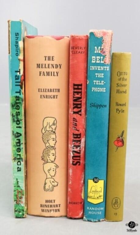 Vintage Chapter Books 1944-1958 / 5 pc