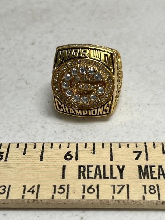 1996 Packers Favre Replica Super Bowl Ring
