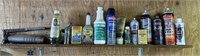 miscellaneous oils/garage sprays